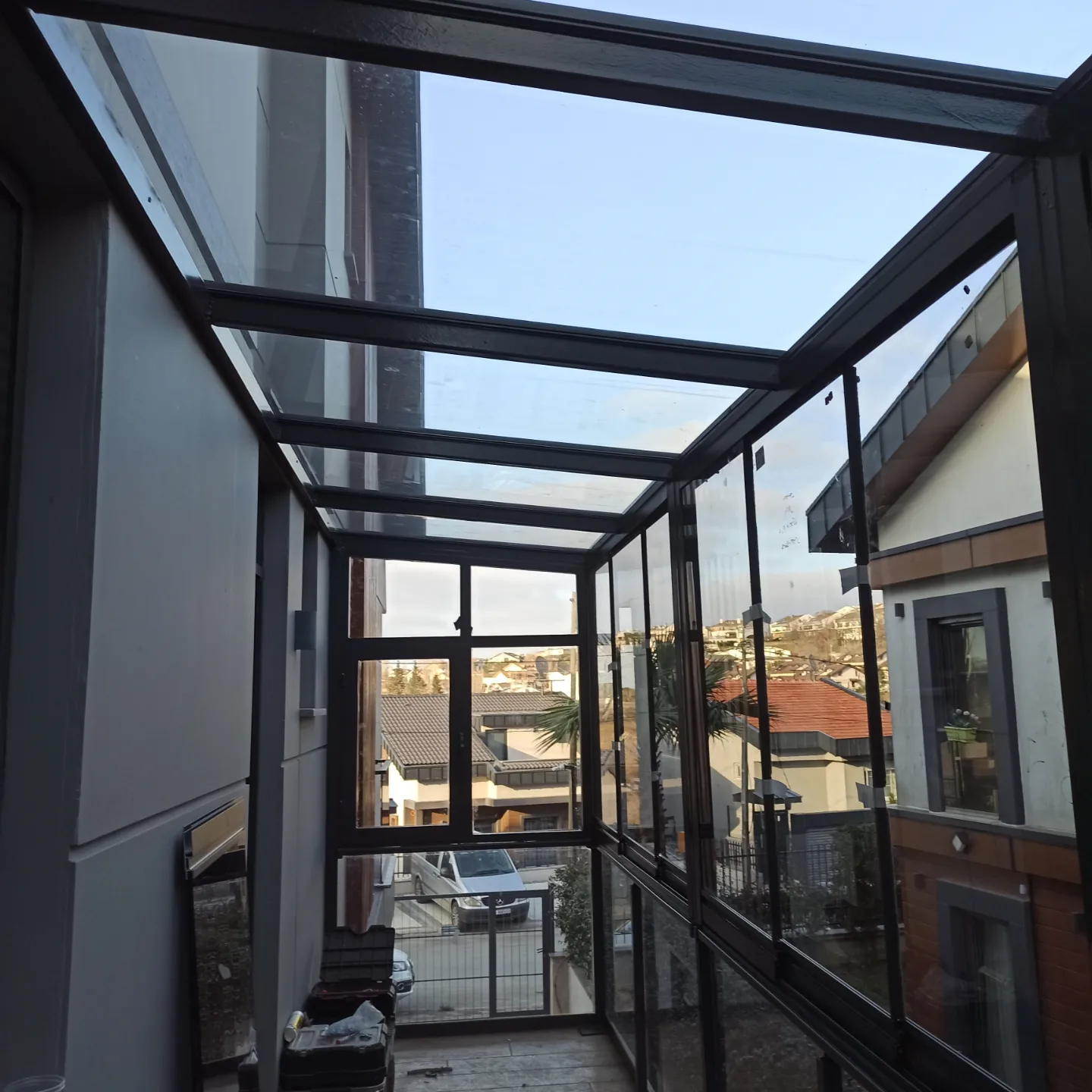 Sarıyer Villa Bahçesi Bioklimatik Pergola &amp; Kış Bahçesi